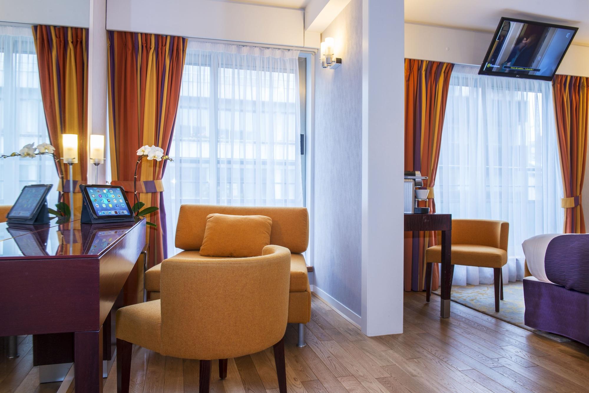 Ampere Hotell Paris Eksteriør bilde