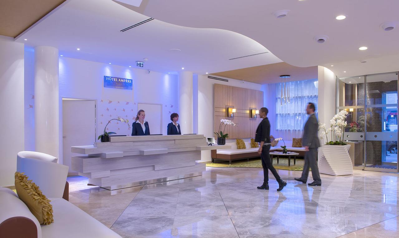 Ampere Hotell Paris Eksteriør bilde